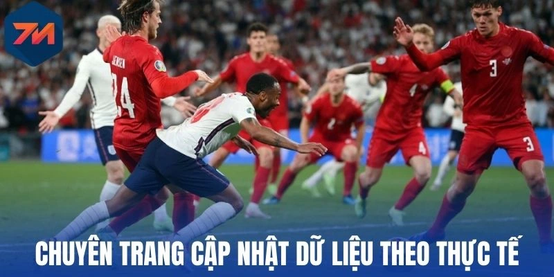 Chuyên trang cập nhật dữ liệu theo thực tế