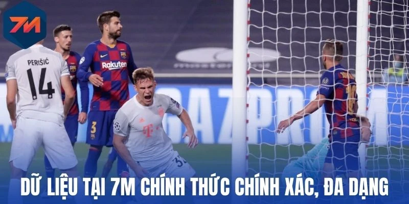 Dữ liệu tại 7M chính thức chính xác, đa dạng