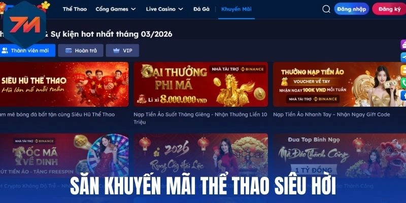 Săn khuyến mãi thể thao siêu hời