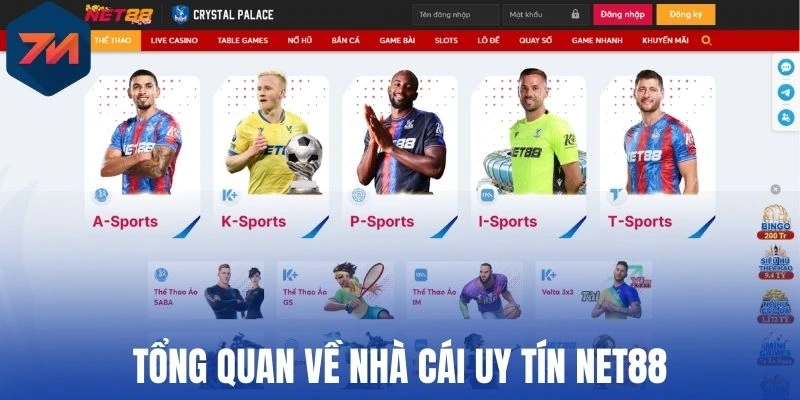 Tổng quan về nhà cái uy tín Net88