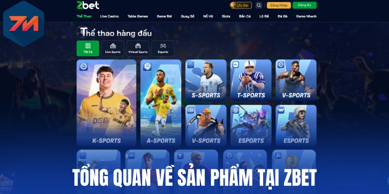 Tổng quan về sản phẩm tại Zbet