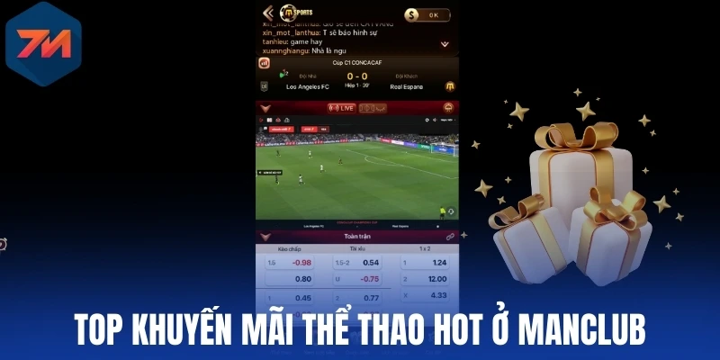 Top khuyến mãi thể thao hot ở Manclub