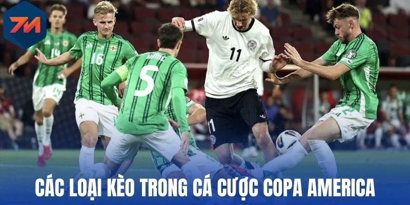 Các loại kèo trong cá cược Copa America